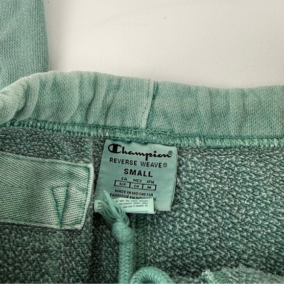 Champion Reverse Weave Teal Sweatpants - Picture 4 of 5